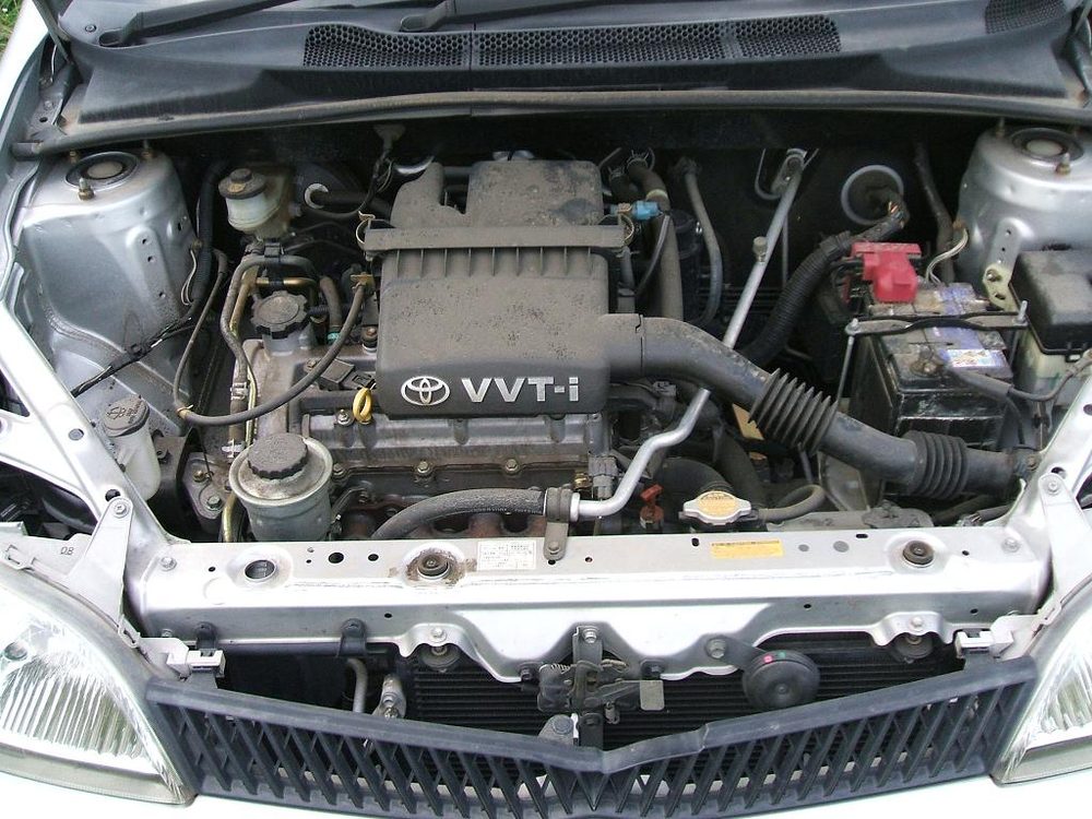 Toyota 1SZ Engine + Gearbox